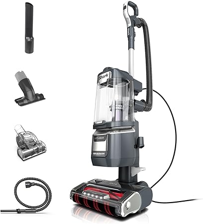 Shark Rotator Pet Pro Lift-Away ADV Upright Vacuum with HEPA Filter, DuoClean PowerFins HairPro and Odor Neutralizer Technology, Pet Hair Pickup, For Carpets & Hardfloors, Dark Grey, LA555 Shark Rotator Pet Pro Lift-Away ADV Upright Vacuum with HEPA Filter, DuoClean PowerFins HairPro and Odor Neutralizer Technology, Pet Hair Pickup, For Carpets & Hardfloors, Dark Grey, LA555