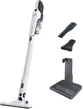 Shark CH963AMZ 2-in-1 Pet Pro Cordless Handheld Vacuum Ultracyclone System, Lightweight and Portable for Car and Home, Rechargeable, Washable Filter, XL Dust Cup, Crevice Tool & Scrubbing Brush, White Shark CH963AMZ 2-in-1 Pet Pro Cordless Handheld Vacuum Ultracyclone System, Lightweight and Portable for Car and Home, Rechargeable, Washable Filter, XL Dust Cup, Crevice Tool & Scrubbing Brush, White