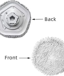Replacement Parts Mop Cloth Mat Robot Vacuum Cleaner Accessories, Compatible for Dreame Bot W10/W10 PRO 2