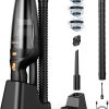 VEVOR Ash Vacuum Cleaner 4-Gallon, 1200W Strong Suction Ash Vac Collector with Wheels and 47.2-in Flexible Hose, for Grills, Fireplaces, Pizza Ovens, Log Burner, Pellet Stoves, Wood Stove 4