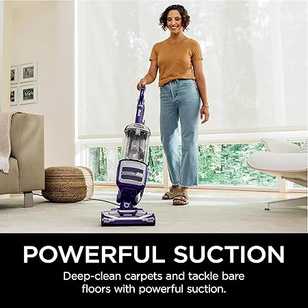Shark NV586 Powerful Navigator Powered Lift-Away Upright Vacuum for Hardwood Tile Carpet Multi-Surface NV586 (Renewed) 2 Shark NV586 Powerful Navigator Powered Lift-Away Upright Vacuum for Hardwood Tile Carpet Multi-Surface NV586 (Renewed) - Image 2